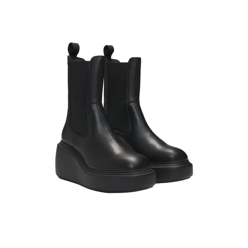 HUGO BOSS Chelsea Boots 8cm Women's Black-2