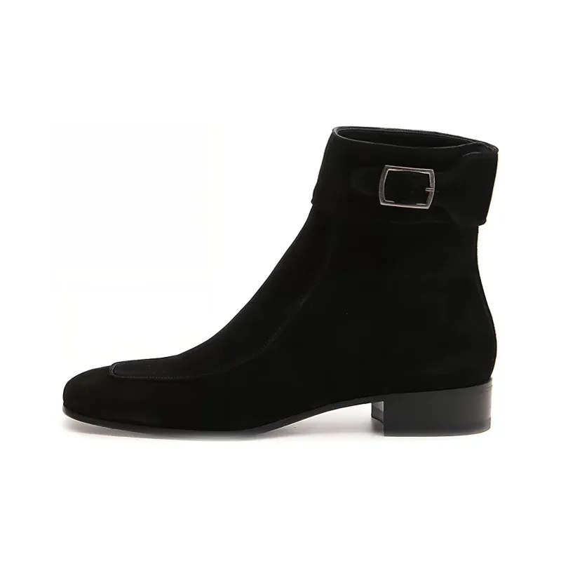 SAINT LAURENT Ankle Boots Men's Black-0