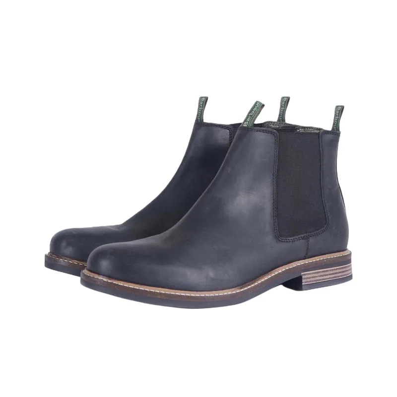 BARBOUR Farsley Short Chelsea Boots Men's Black-2
