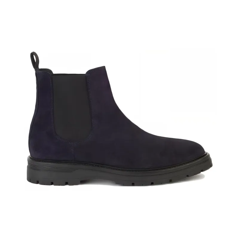 BOGGI Short Chelsea Boots Men's Purple-1