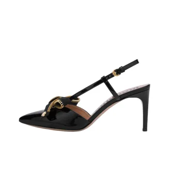 MOSCHINO Slim Heel High Heels 7.5cm Women's Black