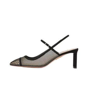 AQUAZZURA Block Heel High Heels 6.5cm Women's Black