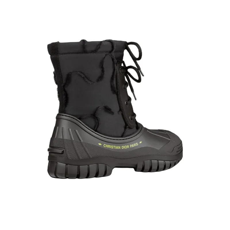 DIOR D Venture Ankle Boots Women's Black-3