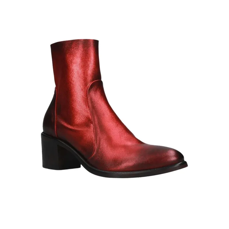 STRATEGIA Ankle Boots 6cm Women's Red-1