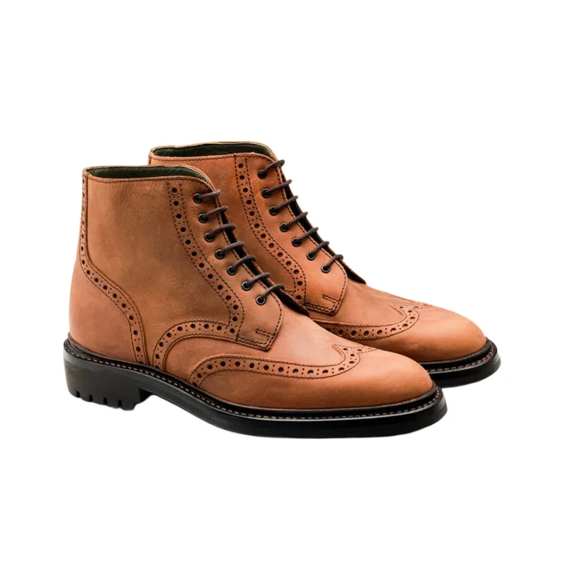 BARKER Butcher 2 Ankle Boots Men's Brown-2