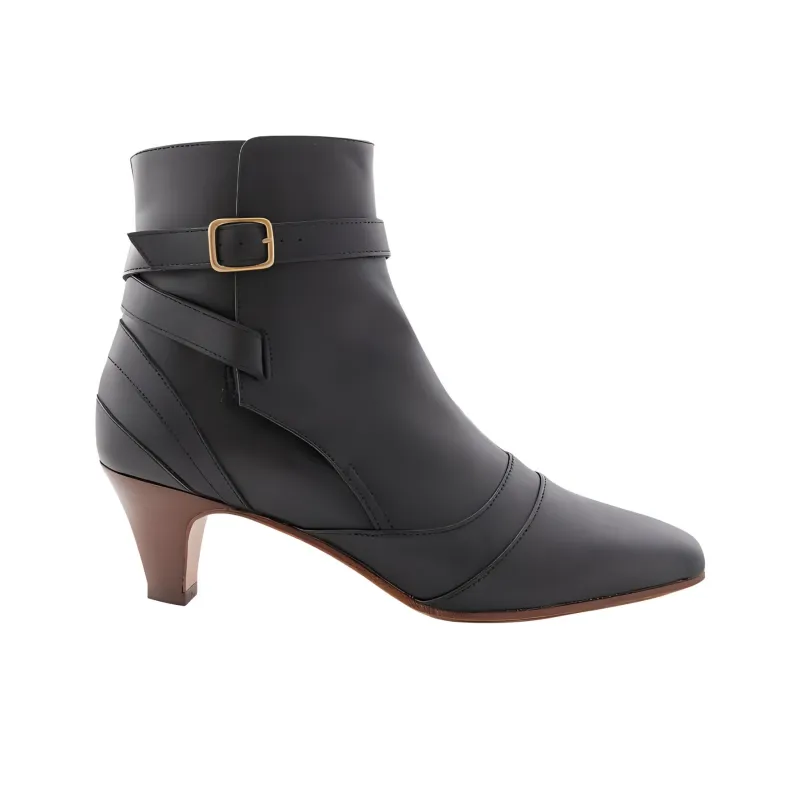 MICHEL VIVIEN Ankle Boots 5.5cm Women's Cognac-1