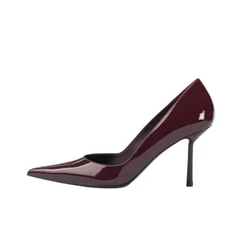 Le Silla Bella Slim Heel High Heels 8cm Women's Red