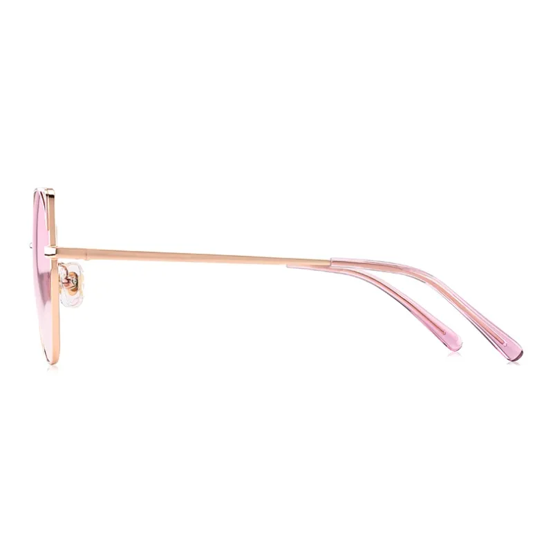 PARIM Metal Irregular Shape Sunglasses Kids' Rose Gold-4