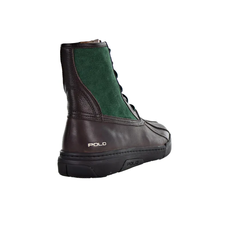 Polo Ralph Lauren Declan Boot Dark Brown Olive-3