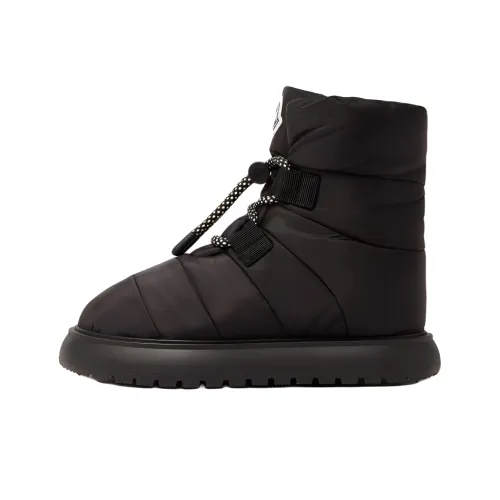 Moncler Logo Patch Padded Snow Boots Women's