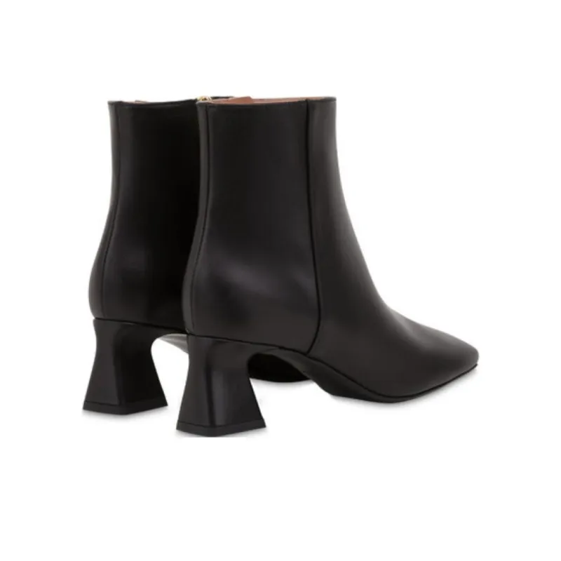 Pollini Nina Ankle Boots 5.5cm Women's Black-3