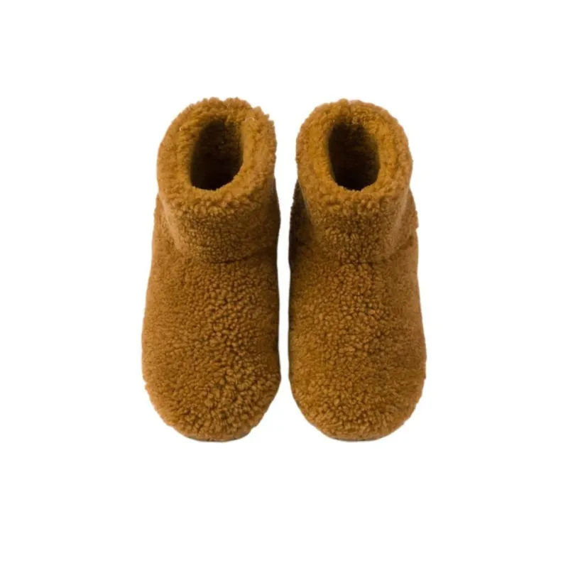 PRADA Ankle Boots Women's Caramel-5