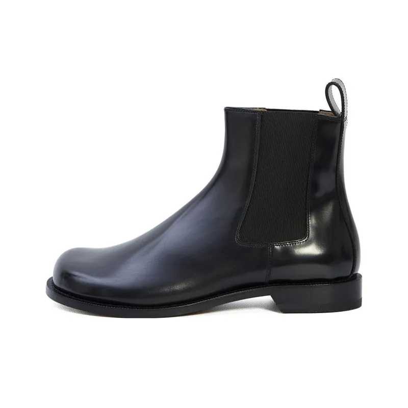 LOEWE Campo Leather Chelsea Boots-0