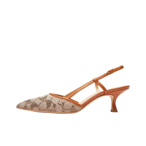 COACH High Heels 5.7cm Women's Brown