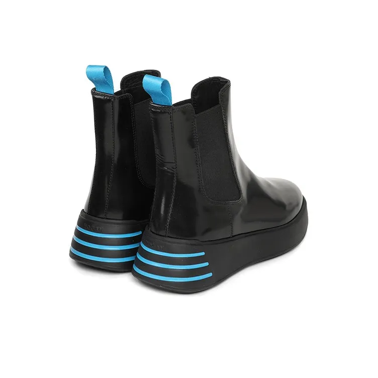 HOGAN Rebel Chelsea Boots Women's Black-3