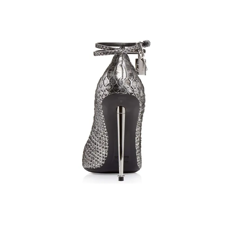 TOM FORD High Heels Women's Silver-4