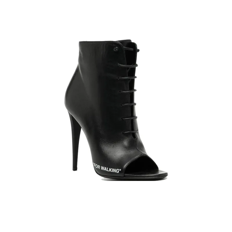 OFF-WHITE Ankle Boots 11cm Women's Black-2