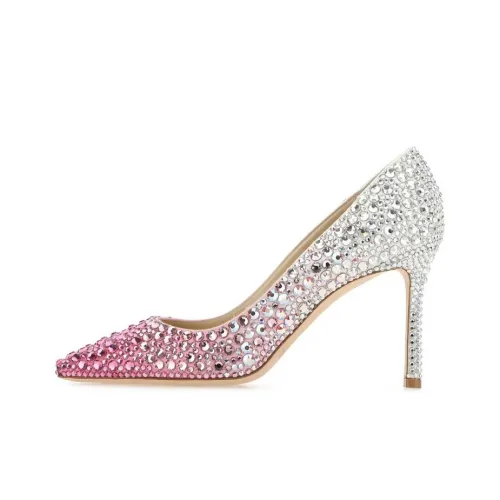 Jimmy Choo Romy 85mm Suede Pumps
