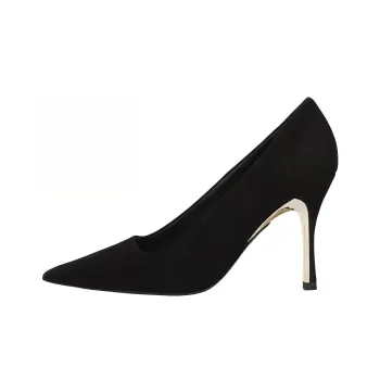 Furla Slim Heel High Heels 10cm Women's Black
