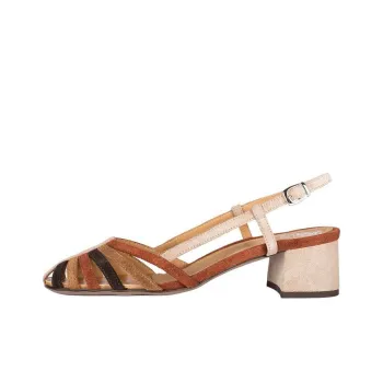 Alberto Fasciani FELICIA Chunky Heel High Heels 5cm Women's Brown