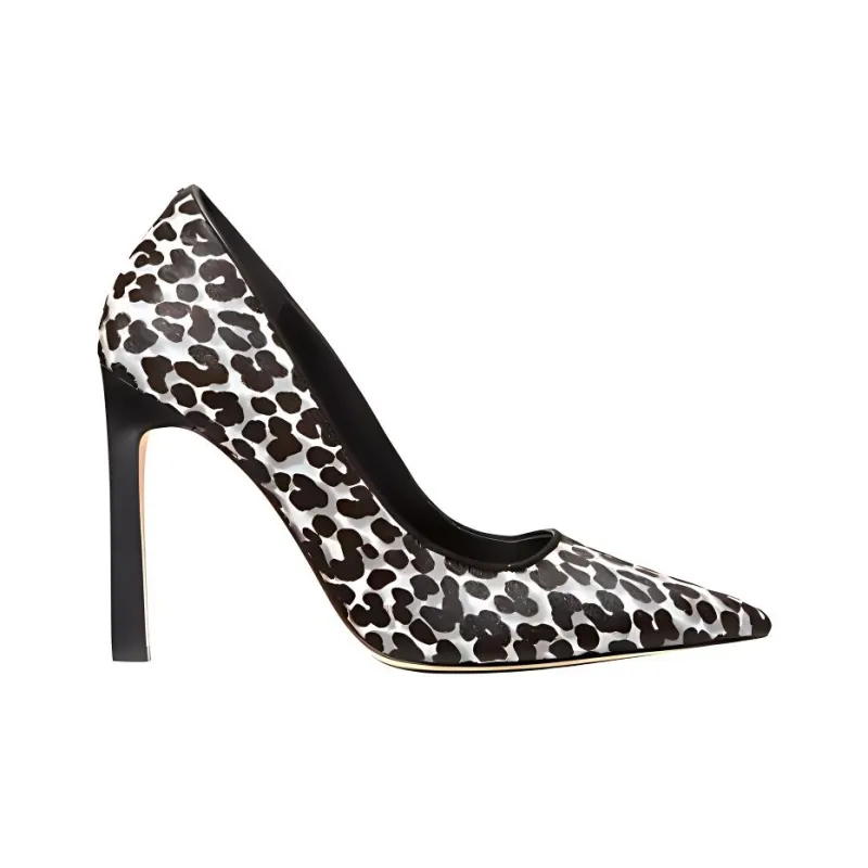 MICHAEL KORS Amara High Heels 11cm Women's Leopard Print-1