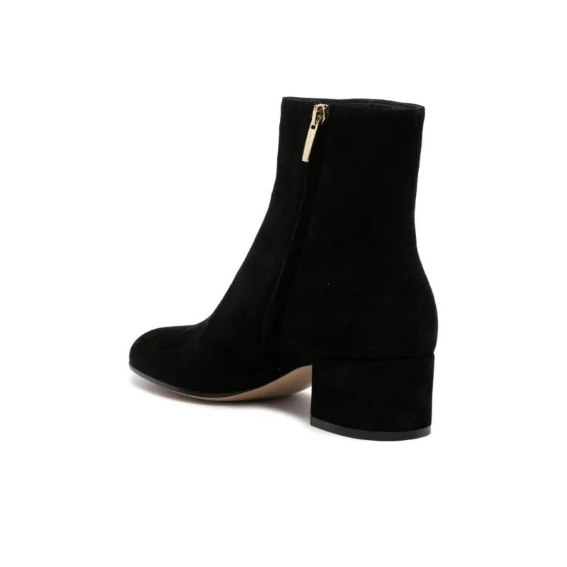 GIANVITO ROSSI Margaux 45mm Suede Ankle Boots-3