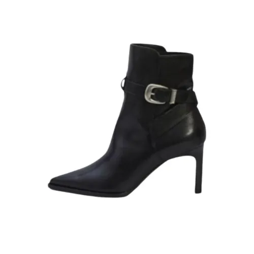 CELINE Ankle Boots Women's Black