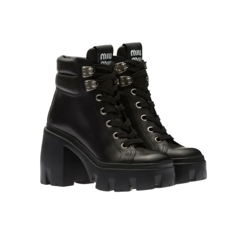 MIU MIU Block heel Ankle Boots-2