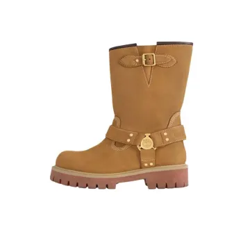 Timberland x LOUIS VUITTON Ankle Boots Men's Light Brown