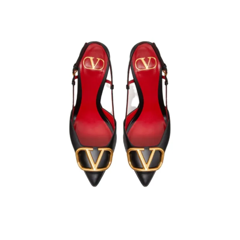 Valentino Garavani VLogo Signature 120mm Slingback Pumps-3