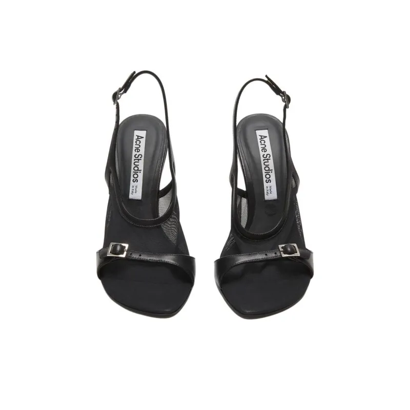 Acne Studios Slim Heel High Heels 8.5cm Women's Black-2