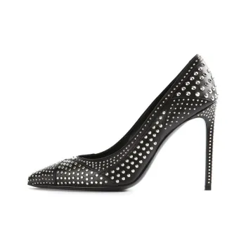 SAINT LAURENT Slim Heel High Heels Women's Black