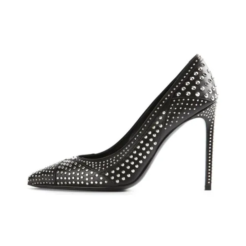 SAINT LAURENT Slim Heel High Heels Women's Black