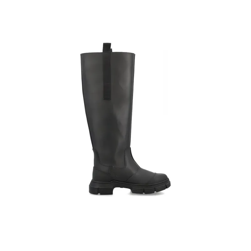 GANNI Knee high Boots Women's Black-1