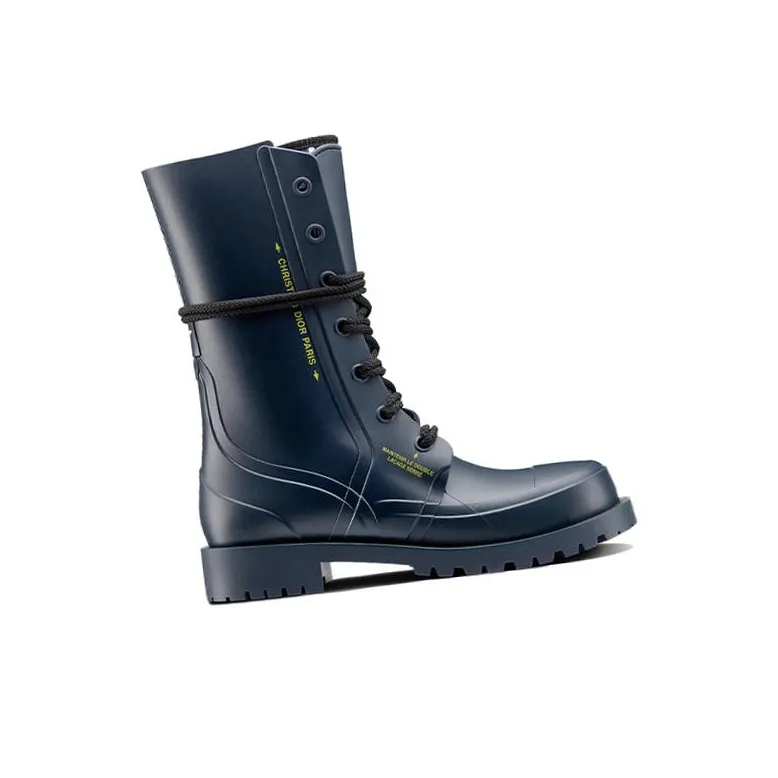 DIOR DiorCamp Ankle Boot Ankle Boots Women's Blue-3