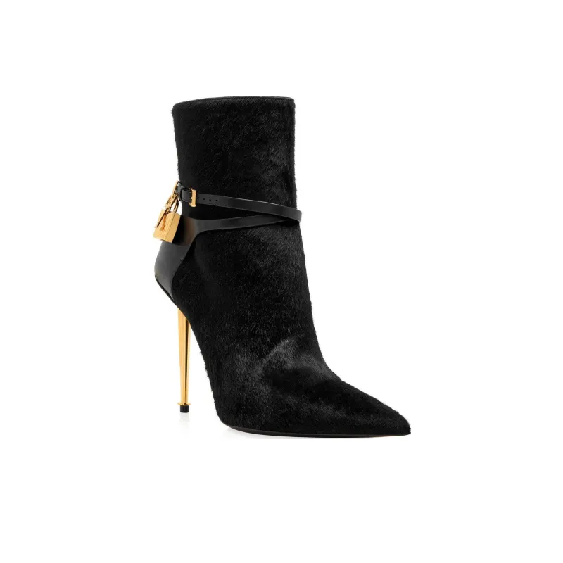 TOM FORD Ankle Boots 10.5cm Women's Black-2