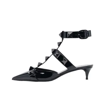 Valentino Garavani Rockstud Ankle Strapped Pumps