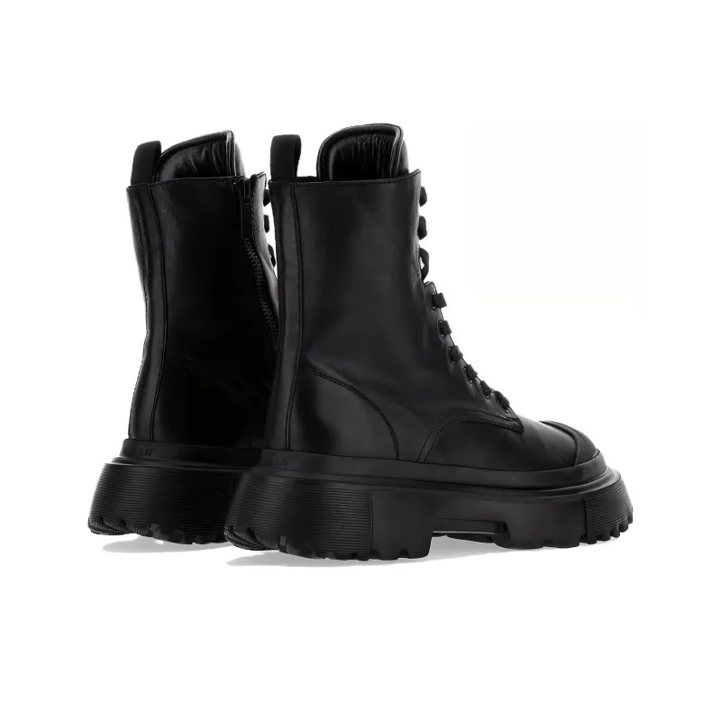 HOGAN H619 Combat Boots Women's-2