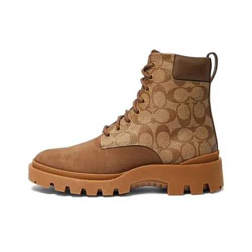 COACH CitySole Ankle Boots Men's Khaki