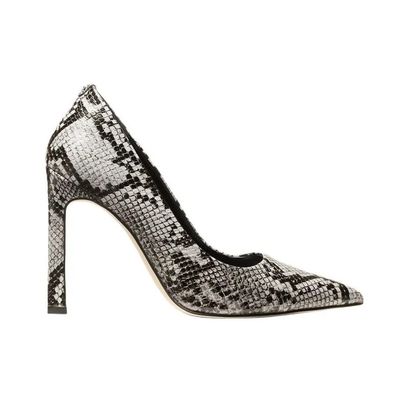 MICHAEL KORS Amara Slim Heel High Heels 10.8cm Women's Black Gray Color-1