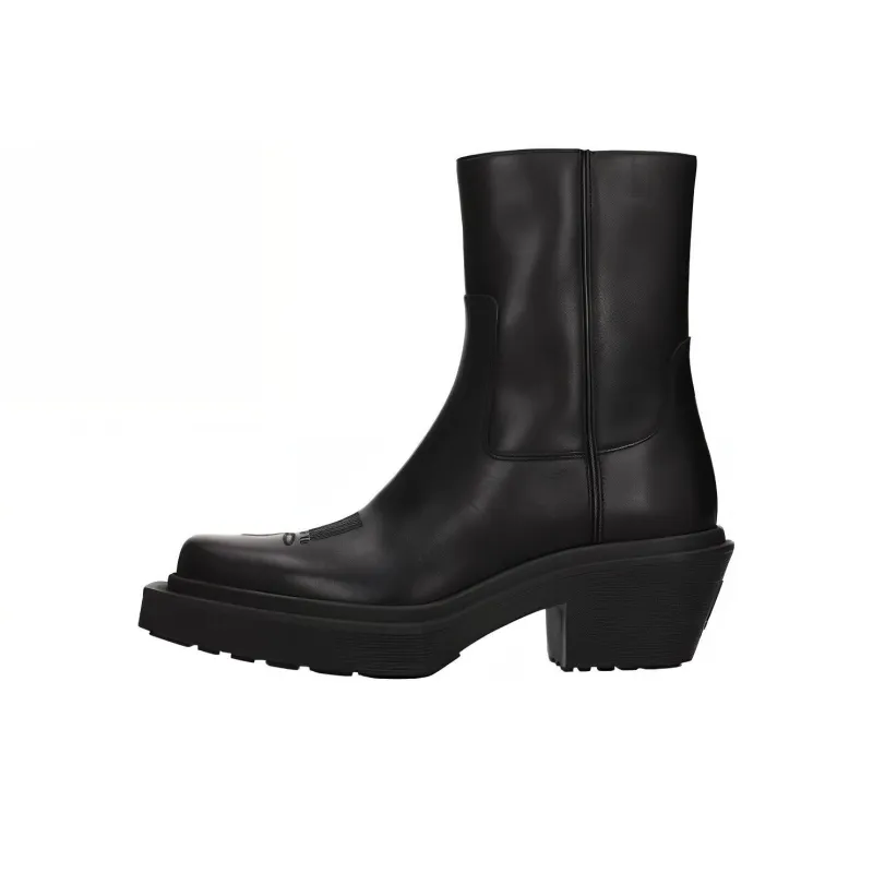Vetements Ankle Boots 6.5cm Men's Black-0