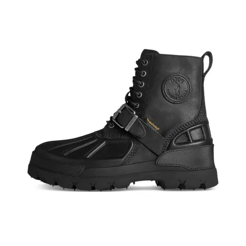 Polo Ralph Lauren Oslo Ankle Boots Men's Black
