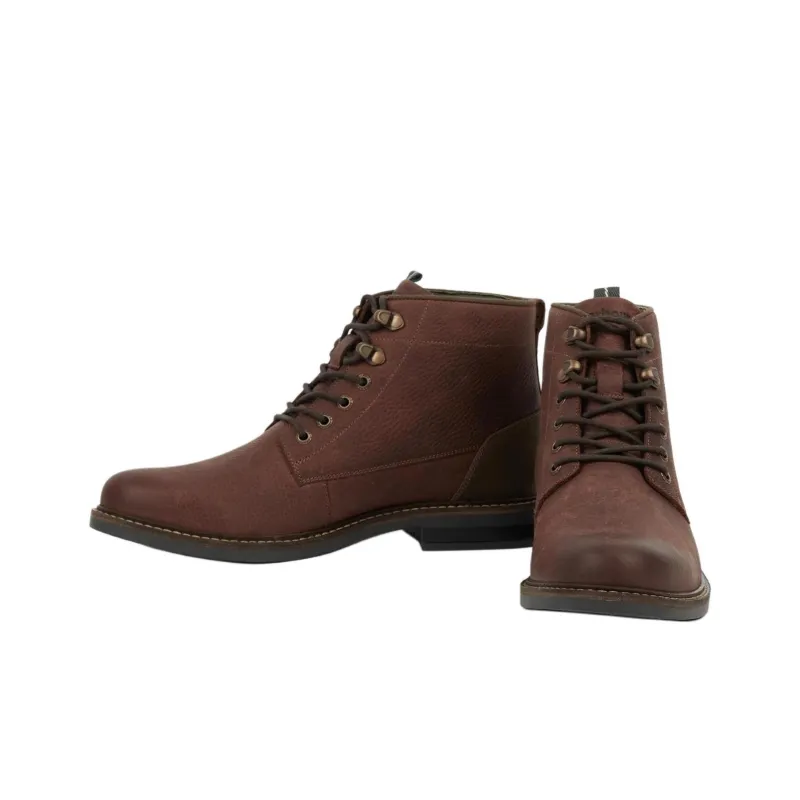 BARBOUR Ankle Boots Men Umber-3