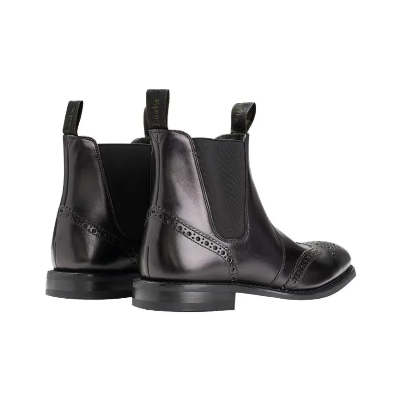 LOAKE Ankle Length Chelsea Boots Men's Black-3