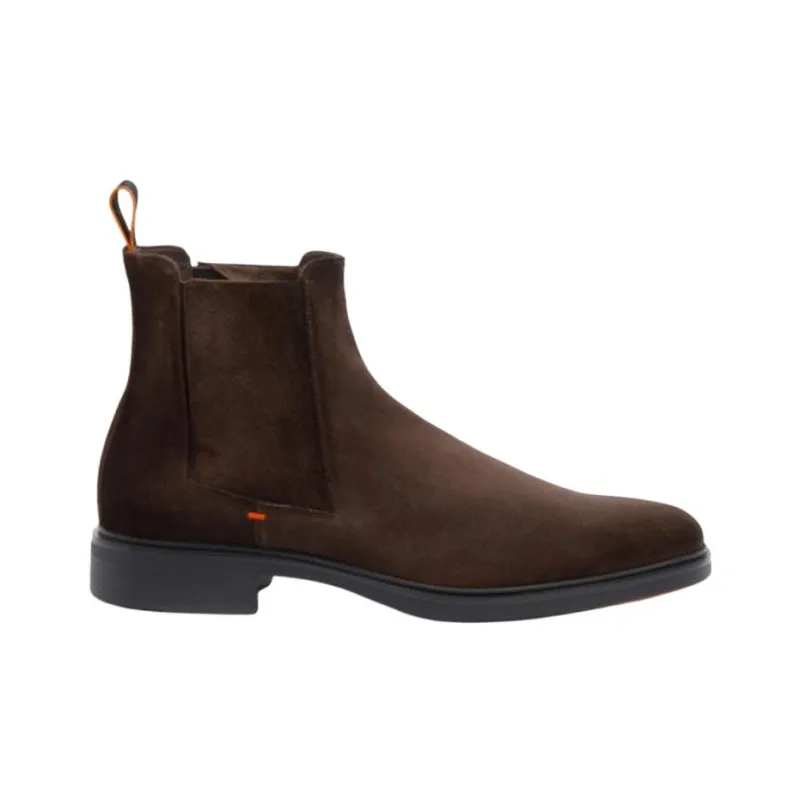Santoni Round Toe Ankle Boots-1