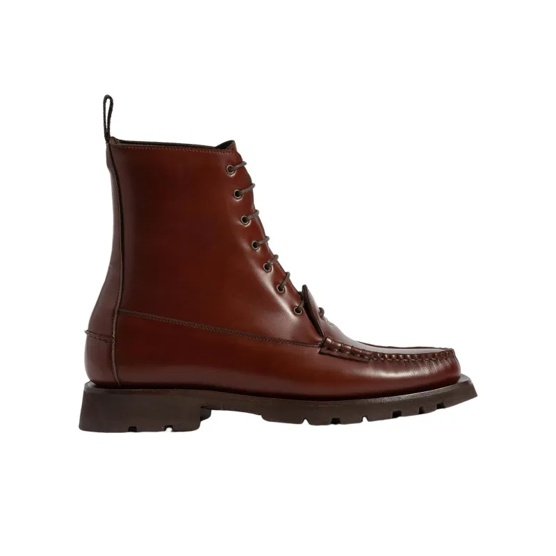 Hereu Pebbled-effect Ankle Boots-1