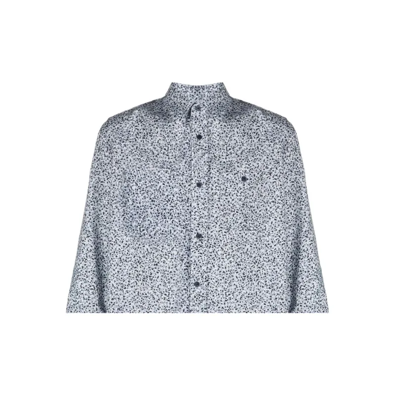 KENZO Shirts Men Light Blue-4
