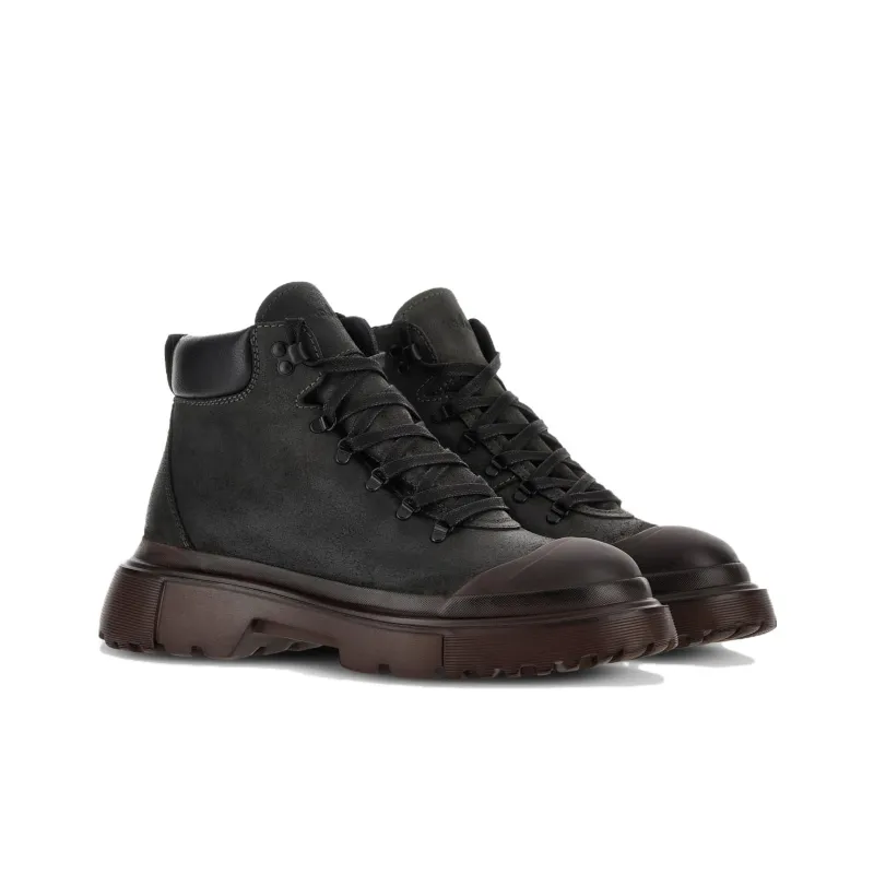 HOGAN Pedula Round Toe Ankle Boot-2