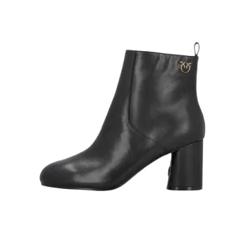 PINKO Cindy Logo Plaque Ankle Boots Women's