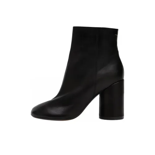 Maison Margiela 6-Heel Leather Ankle tokyo Ankle tokyo Women's Black